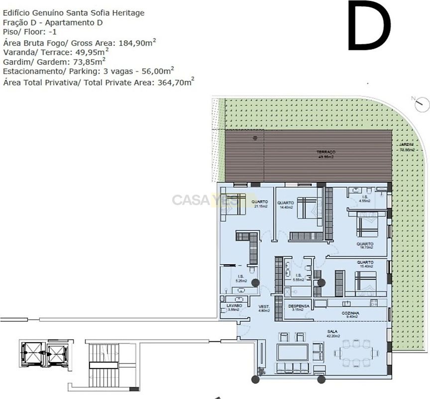 Apartamento T4 à venda em São domingos de Rana, Cascais — foto 28