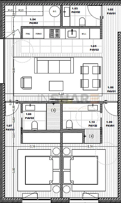 Apartamento T3 à venda em Pousa, Barcelos — foto 25
