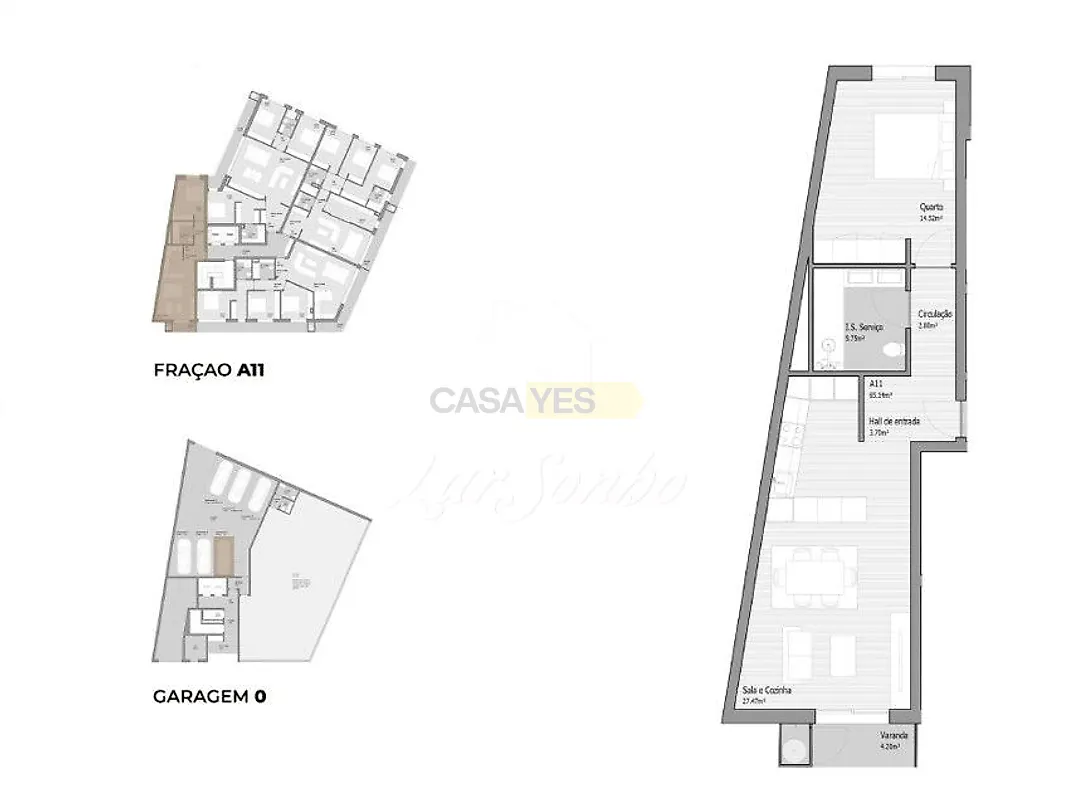 Apartamento T1 à venda em Bougado (São Martinho e Santiago), Trofa — foto 15