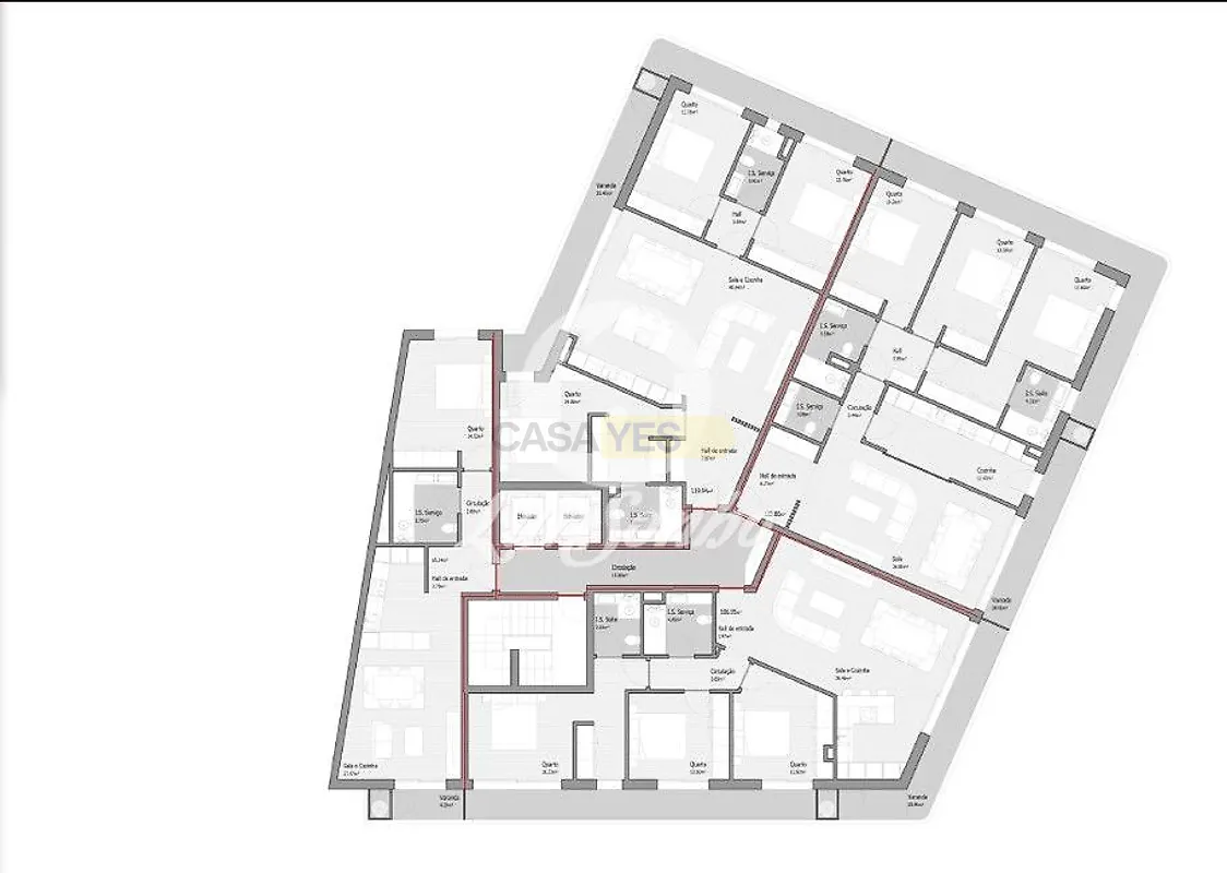Apartamento T1 à venda em Bougado (São Martinho e Santiago), Trofa — foto 16