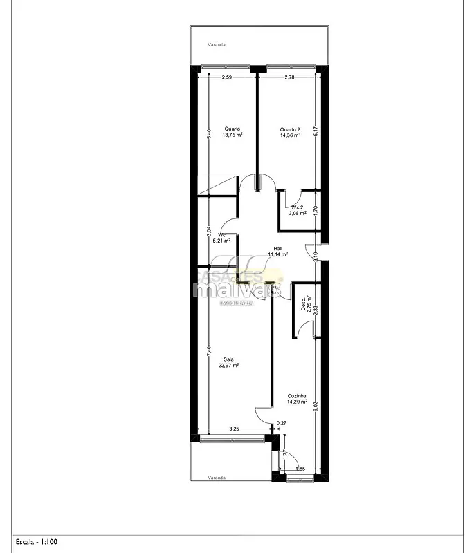 Apartamento T2 à venda em Prado (São Miguel), Vila Verde — foto 30