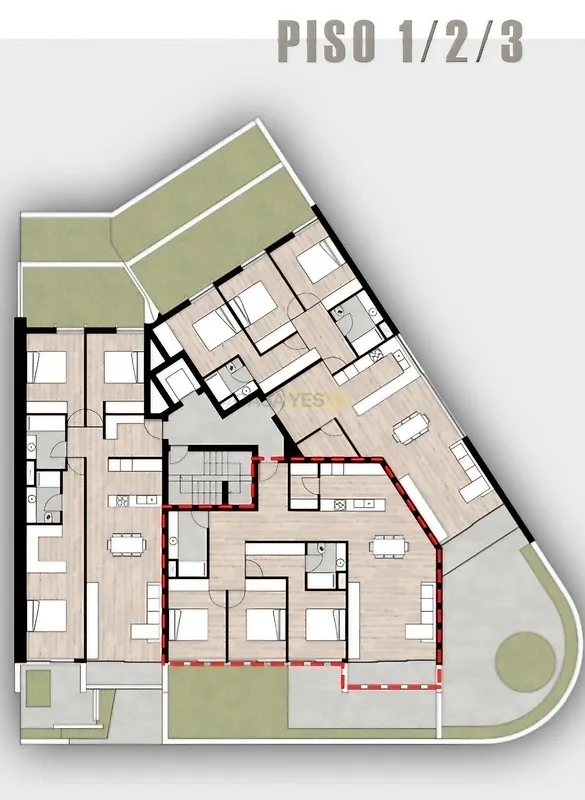 Apartamento T3 à venda em Ferreiros, Prozelo e Besteiros, Amares — foto 8