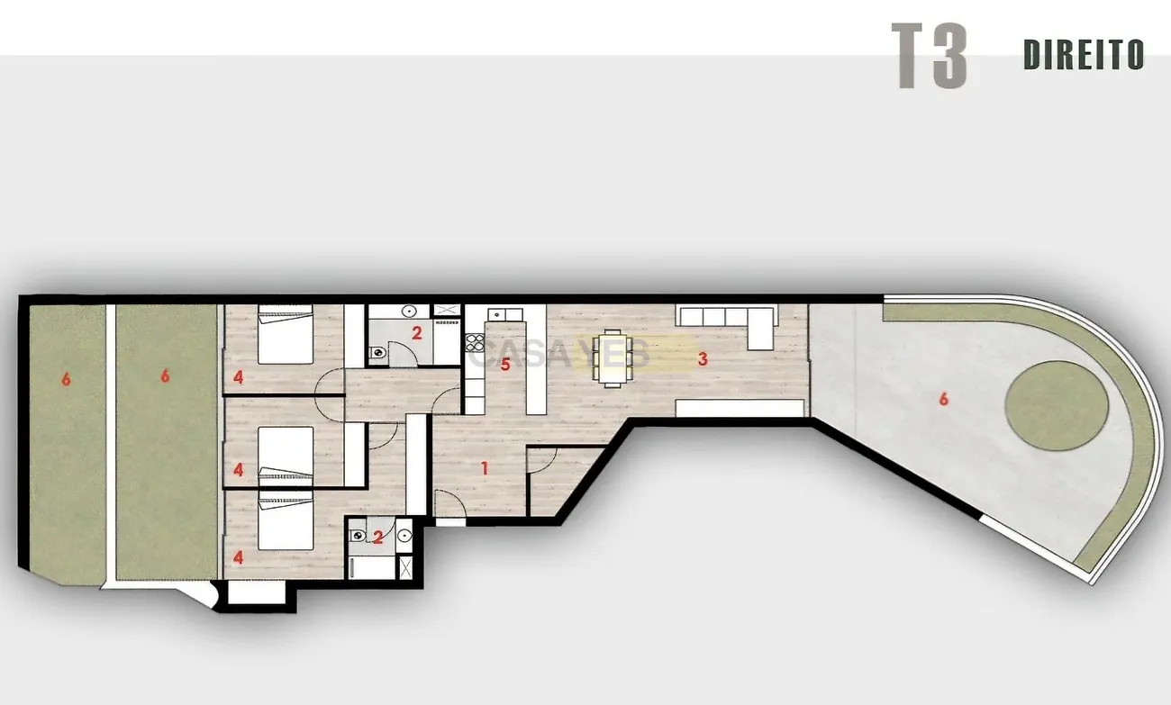 Apartamento T3 à venda em Ferreiros, Prozelo e Besteiros, Amares — foto 14