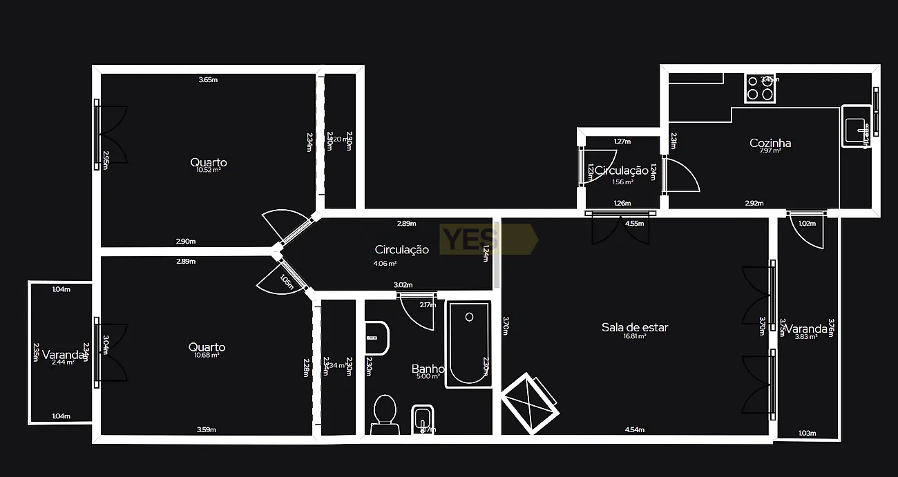 Apartamento T2 à venda em Gafanha da Encarnação, Ílhavo — foto 25