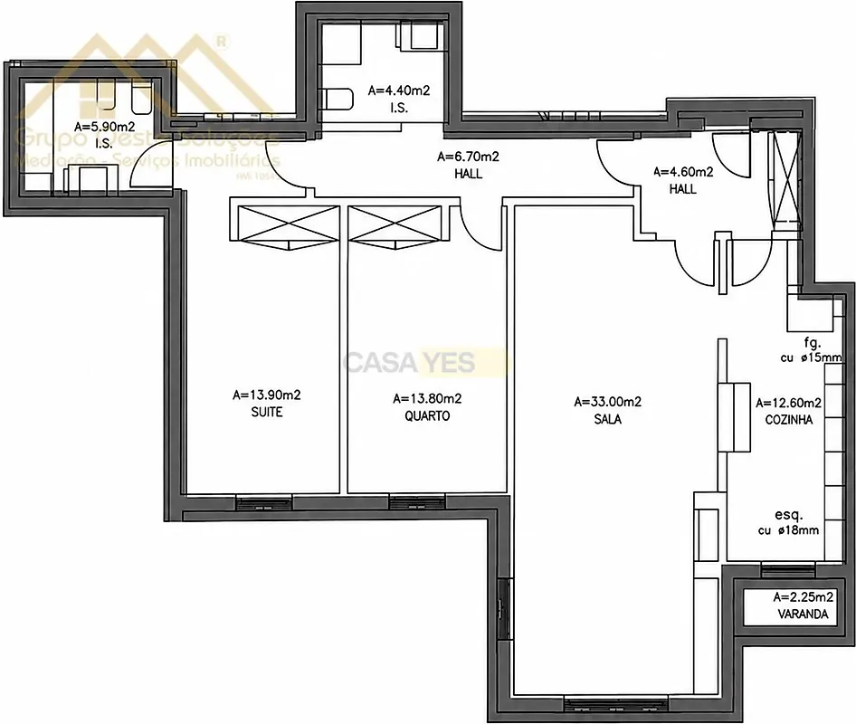 Apartamento T2 à venda em Sapataria, Sobral de Monte Agraço — foto 33