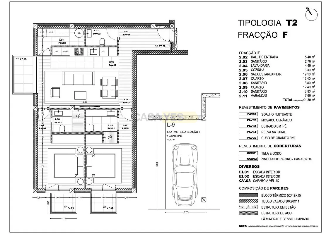 Apartamento T1 à venda em Pousa, Barcelos — foto 11