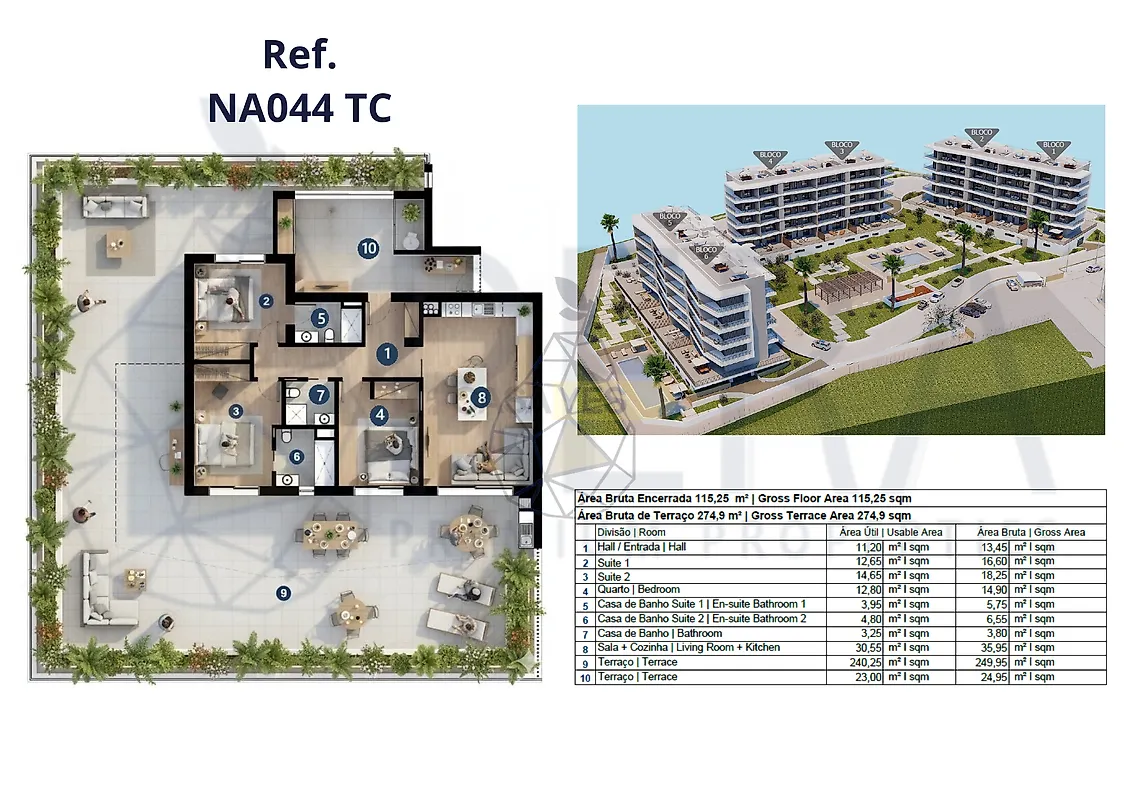 Apartamento T3 à venda em Alvor, Portimão — foto 4