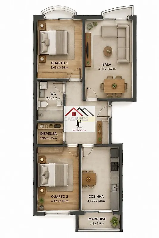 Apartamento T2 à venda em Lamas, Miranda do Corvo — foto 19