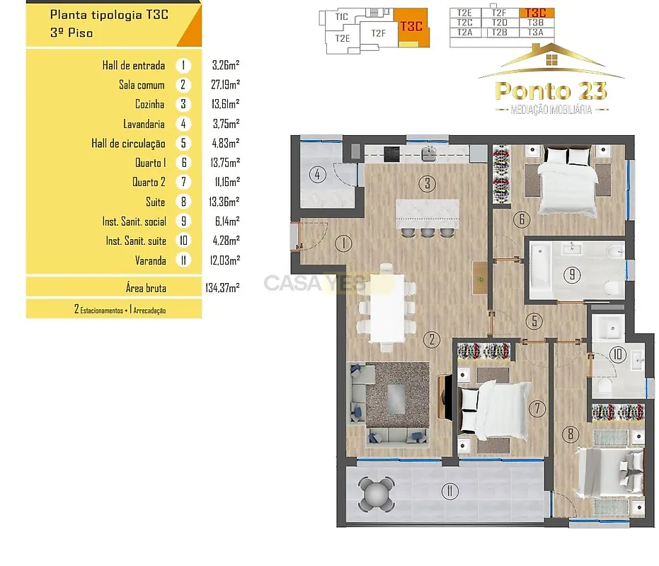 Apartamento T3 à venda em Santo António, Funchal — foto 4