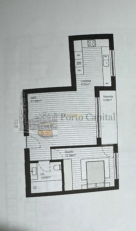 Apartamento T1 à venda em Lordelo, Paredes — foto 9