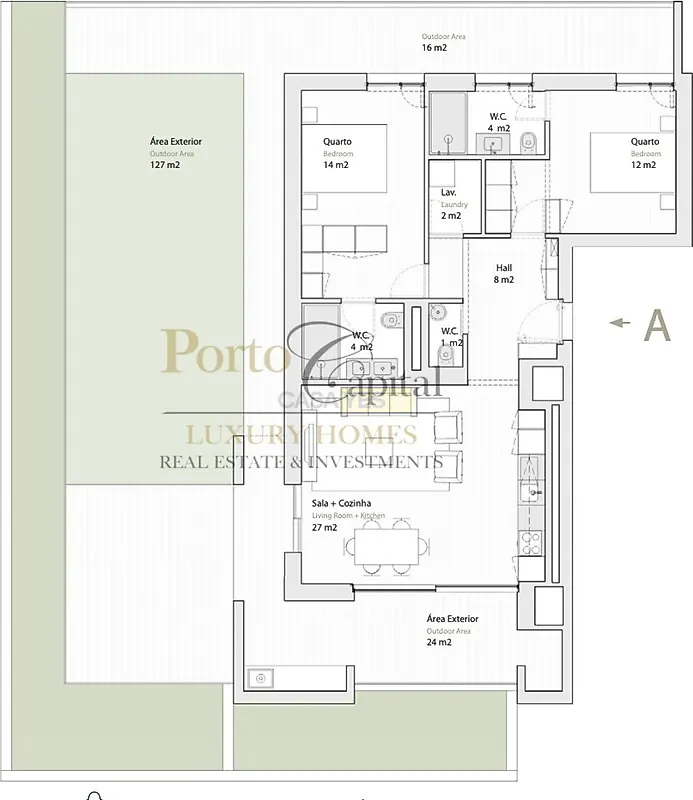 Apartamento T2 à venda em Santo António dos Olivais, Coimbra — foto 31