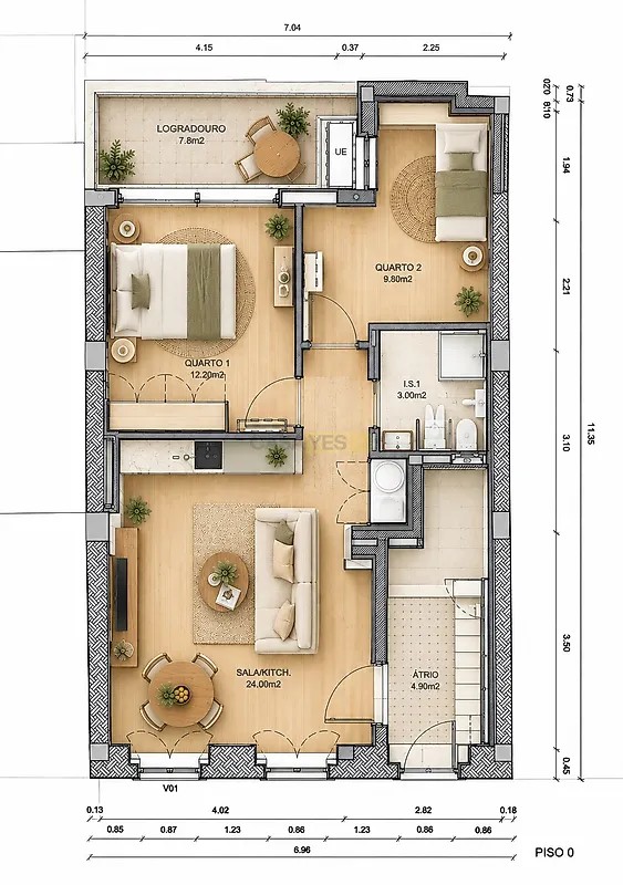 Apartamento T2 à venda em Ajuda, Lisboa — foto 8