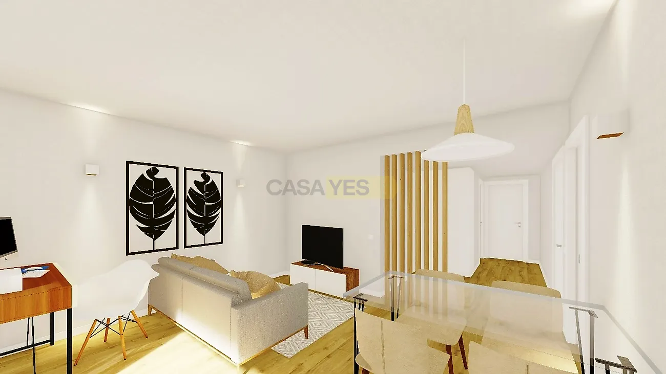Apartamento T1 em Quinta do Conde, €260.000