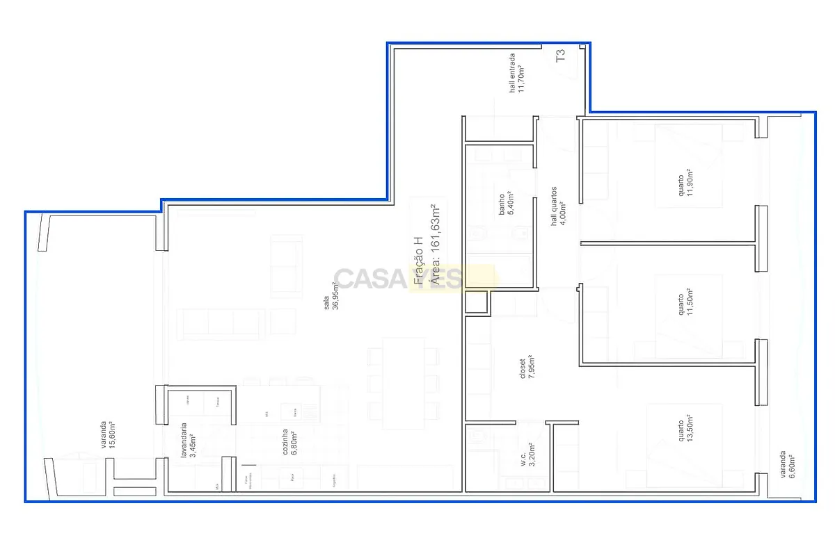 Apartamento T3 à venda em Gavião, Vila Nova de Famalicão — foto 16