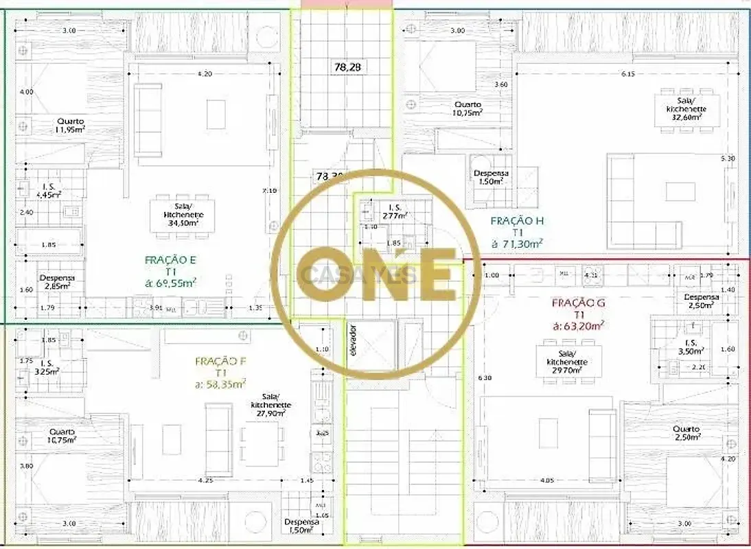 Apartamento T1 à venda em Vila Nova de Famalicão e Calendário, Vila Nova de Famalicão — foto 3