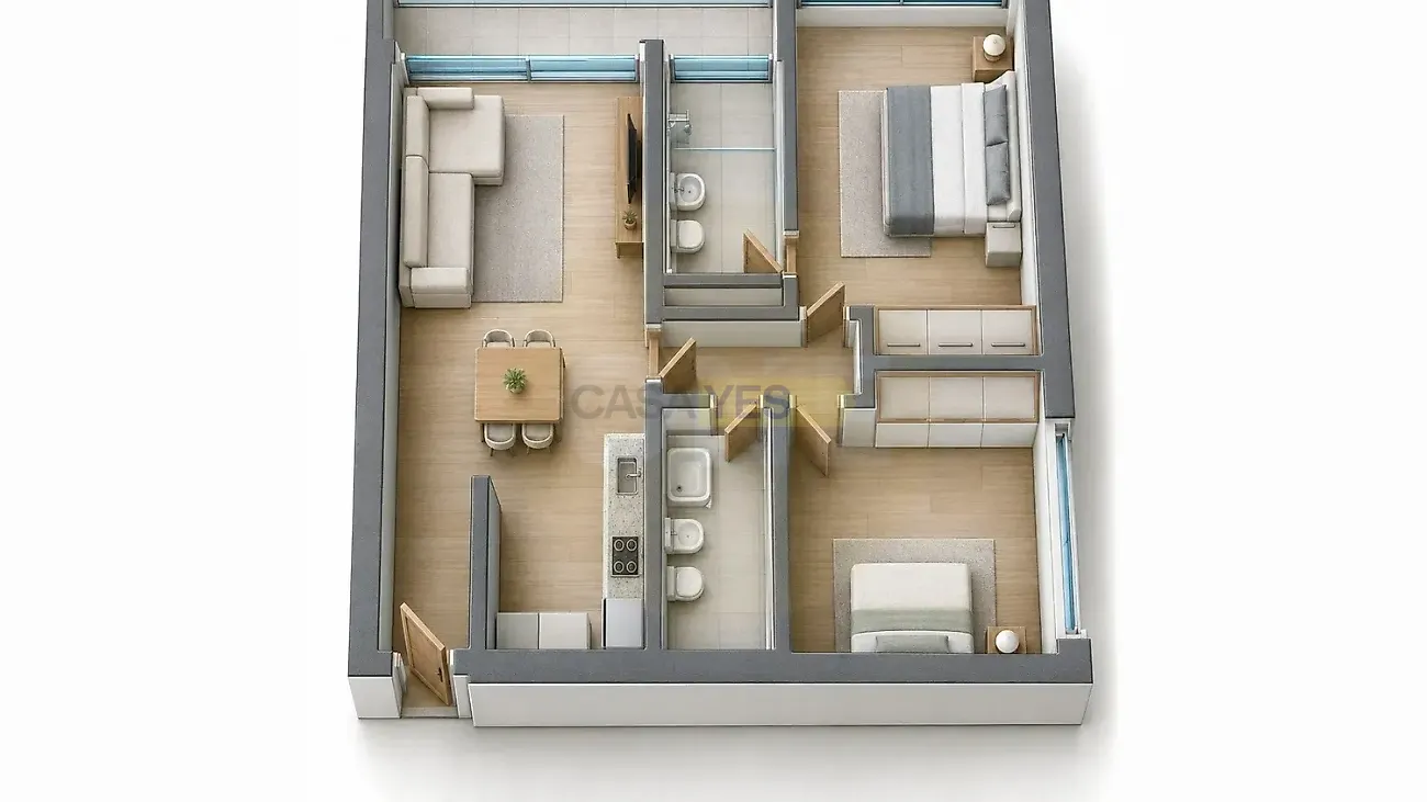 Apartamento T2 à venda em Antas e Abade de Vermoim, Vila Nova de Famalicão — foto 6