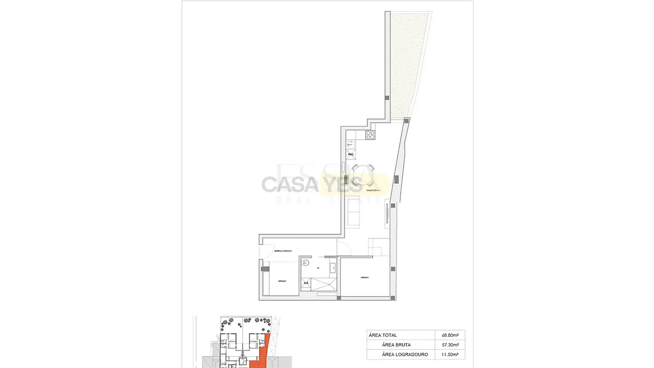 Apartamento T1 à venda em Bonfim, Porto — foto 9