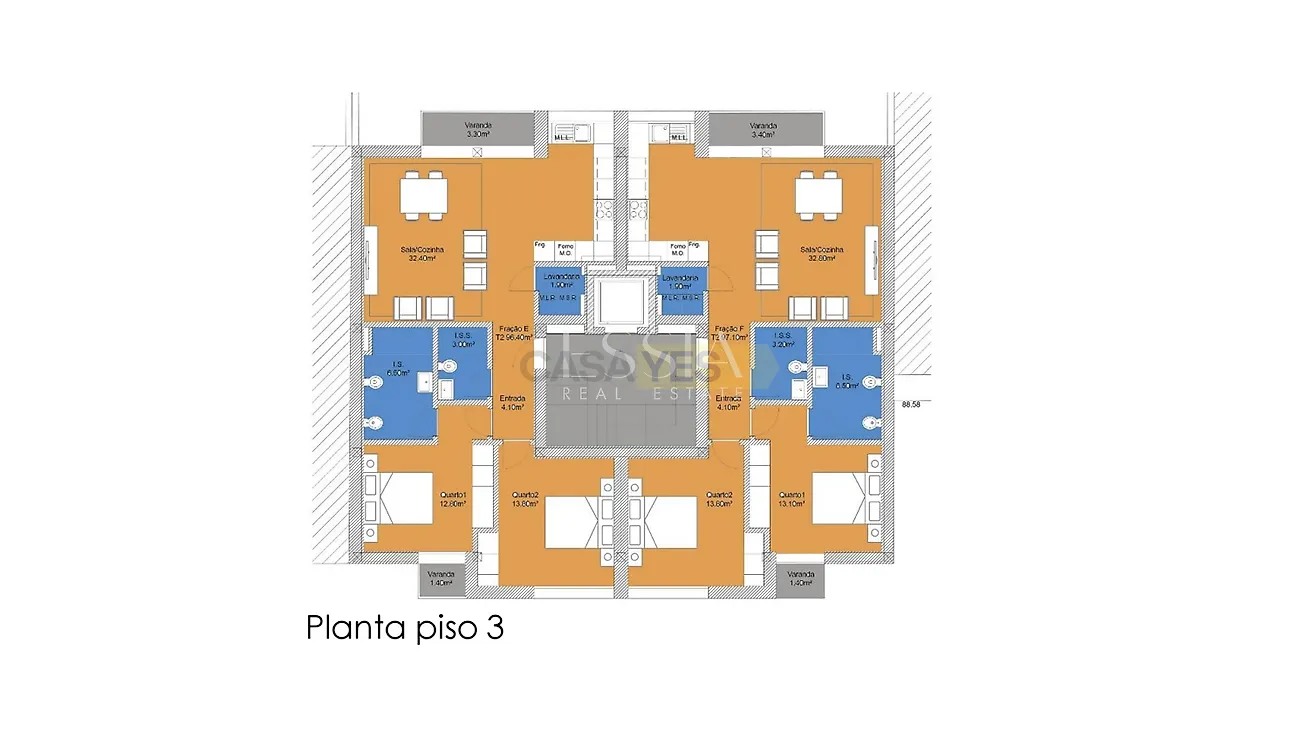 Apartamento T2 à venda em Custóias, Leça do Balio e Guifões, Matosinhos — foto 6