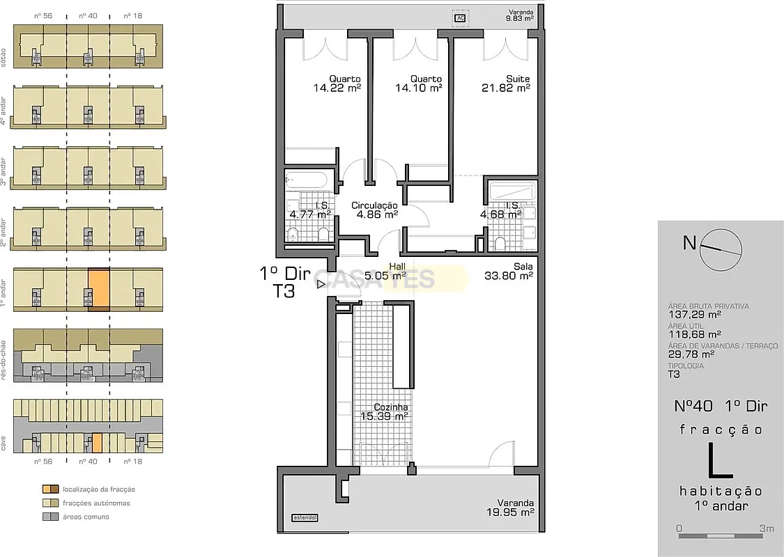 Apartamento T3 à venda em Montijo e Afonsoeiro, Montijo — foto 16