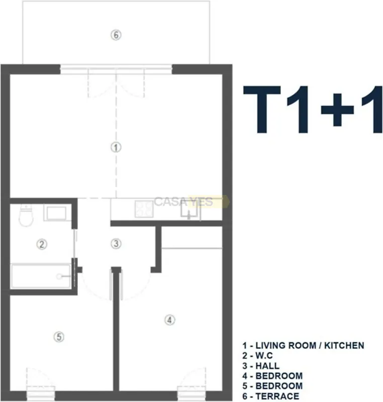 Apartamento T1 à venda em Grândola e Santa Margarida da Serra, Grândola — foto 35