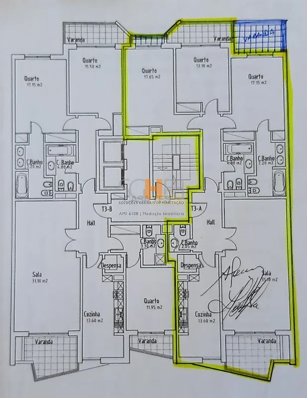Apartamento T3 à venda em Carcavelos e Parede, Cascais — foto 20