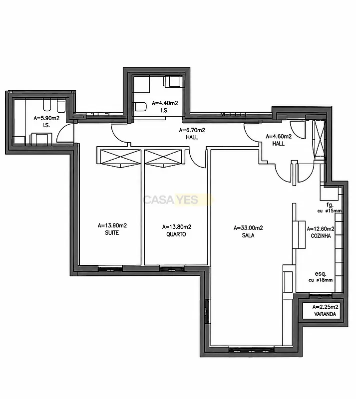 Apartamento T2 à venda em Sapataria, Sobral de Monte Agraço — foto 27