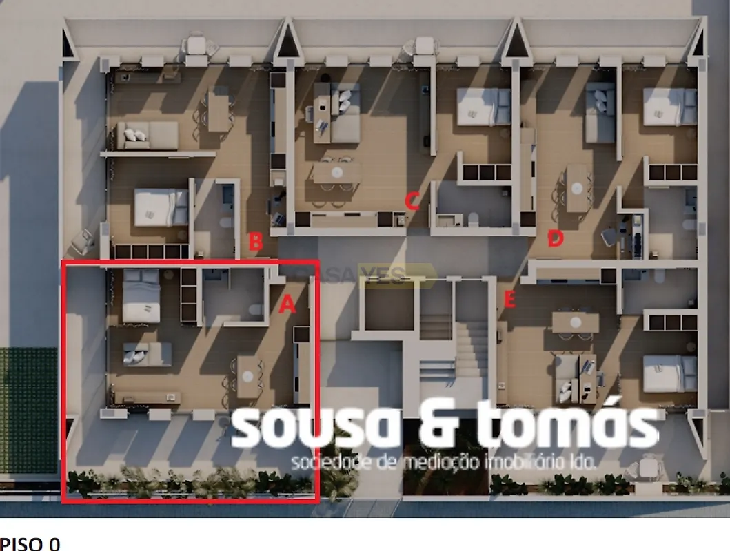 Apartamento T1 à venda em Parceiros e Azoia, Leiria — foto 6