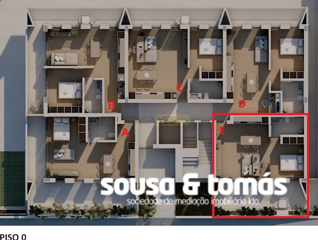 Apartamento T1 à venda em Parceiros e Azoia, Leiria — foto 6