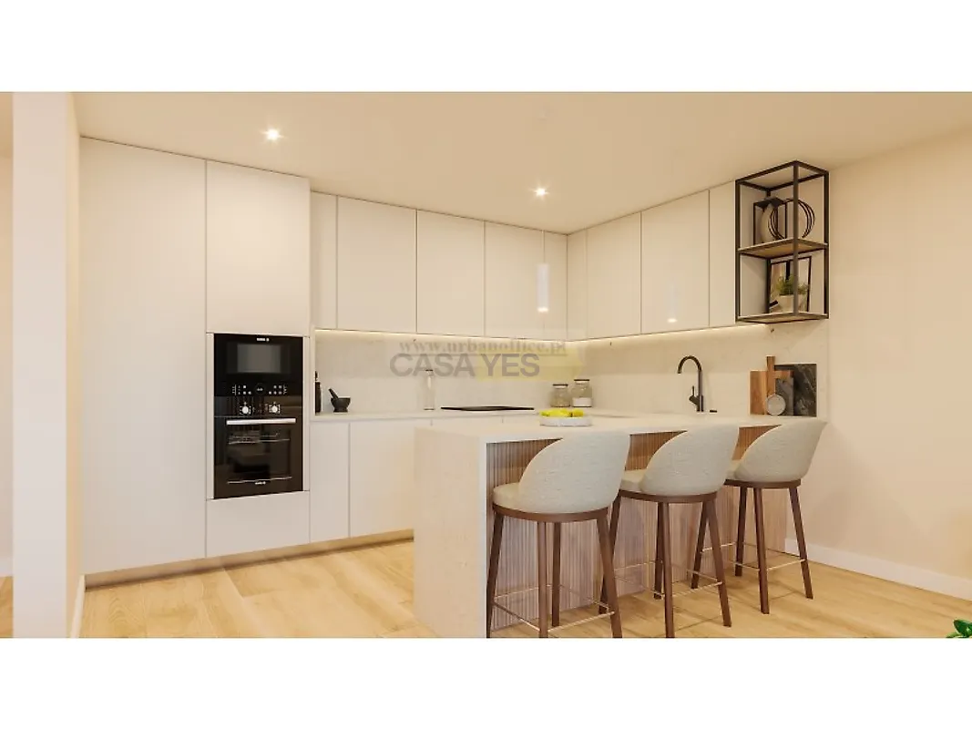 Apartamento T1 à venda em Torres Vedras (São Pedro, Santiago, Santa Maria do Castelo e São Miguel) e Matacães, Torres Vedras — foto 3