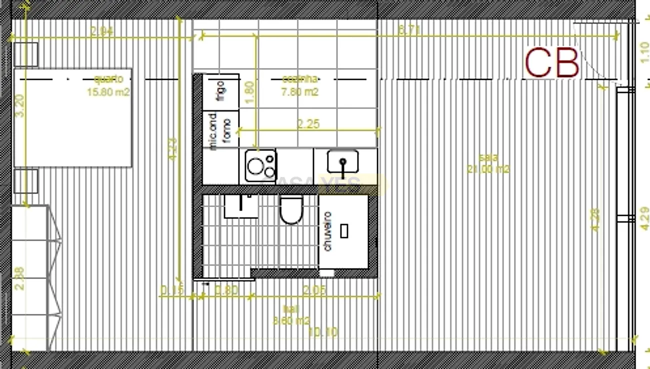 Apartamento T0 à venda em Fajozes, Vila do Conde — foto 2