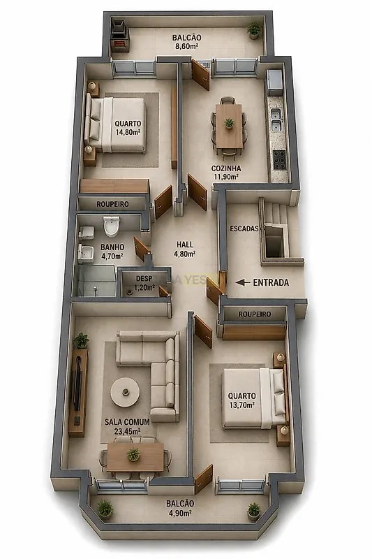 Apartamento T2 à venda em Quelfes, Olhão — foto 20